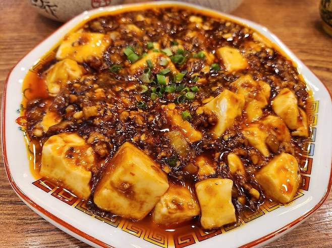 서울 금천구 ‘카오룽’의 마파두부.