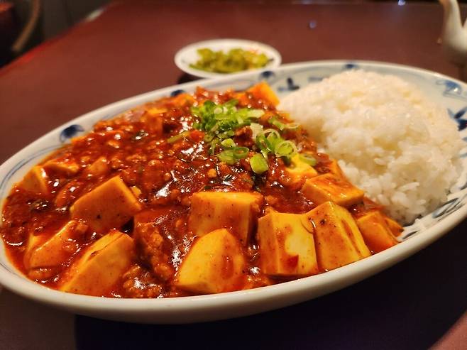 서울 강남구 ‘보보식당’의 마파두부.