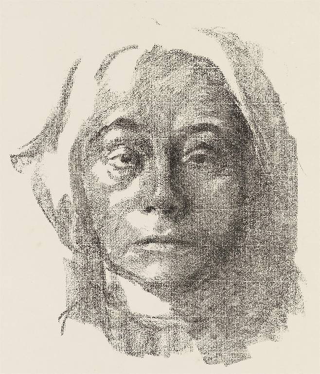 케테 콜비츠, ‘자화상’, 1915