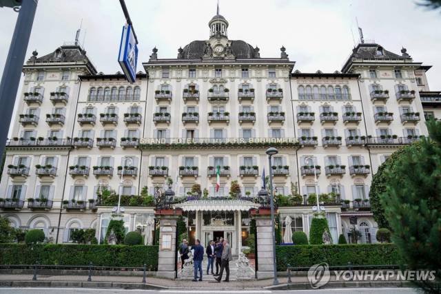 G7 재무장관 및 중앙은행 총재 회의RK 열린 이탈리아 스트레사. EPA=연합뉴스