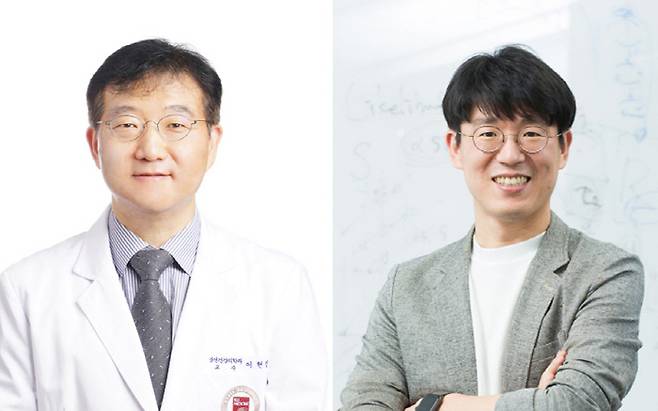 이헌정 교수(왼쪽)와 김재경 교수