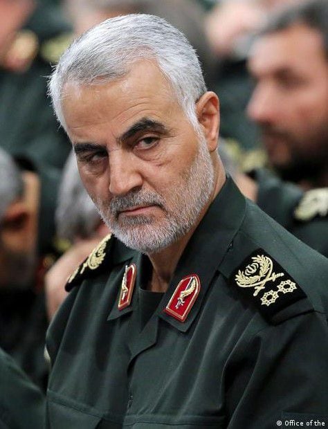 2020년 1월 미국에 의해 제거된 카심 술레이마니 이란 쿠즈군 총사령관