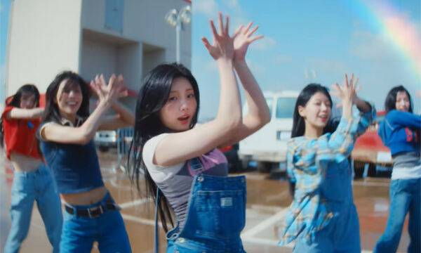 아일릿 ‘Lucky Girl Syndrome’ 뮤직비디오 한 장면. 유튜브 캡처