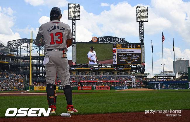 [사진] 애틀랜타 로날드 아쿠냐 주니어. ⓒGettyimages(무단전재 및 재배포 금지)