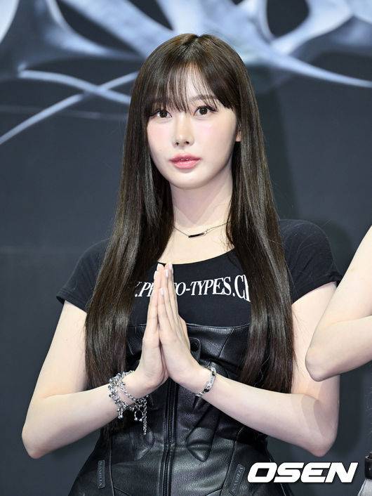 [OSEN=조은정 기자]에스파 지젤이 포즈를 취하고 있다. 2024.05.27 /cej@osen.co.kr