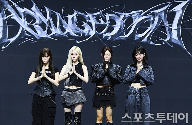 에스파 정규 1집 아마겟돈 쇼케이스 / 사진=팽현준 기자