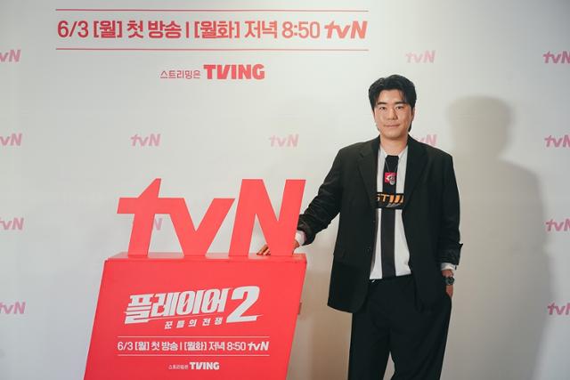 28일 tvN '플레이어2: 꾼들의 전쟁'(이하 '플레이어2') 온라인 제작발표회가 진행됐다. 행사에는 소재현 감독을 비롯해 배우 송승헌 오연서 이시언 태원석 장규리가 참석해 자리를 빛냈다. tvN 제공