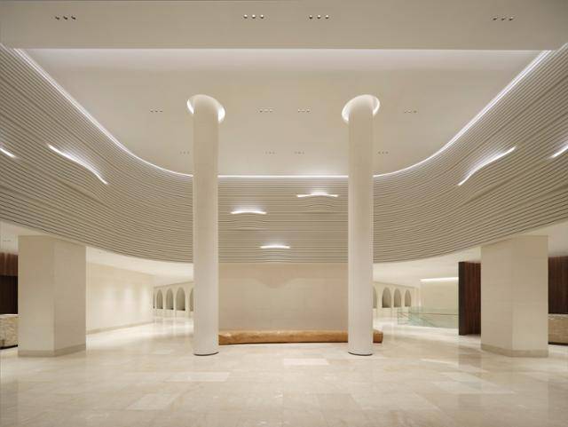 '해비치 리조트 제주'의 로비 인테리어. 해비치호텔앤드리조트 제공