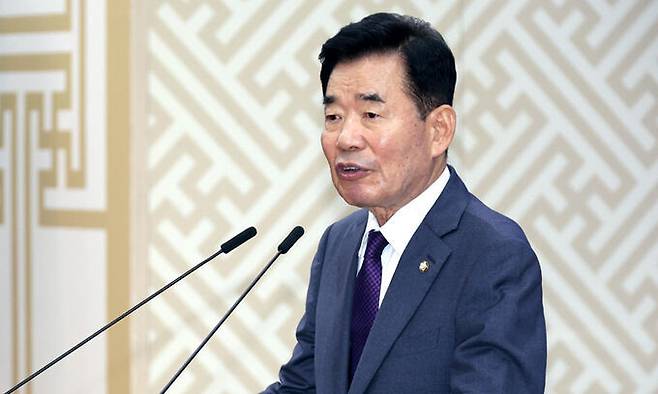 김진표 국회의장. 뉴시스