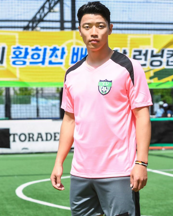 황희찬, 런닝맨 공식 SNS