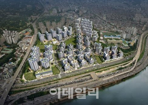 한남5구역 주택정비형 재개발사업 조감도. (사진=서울시)