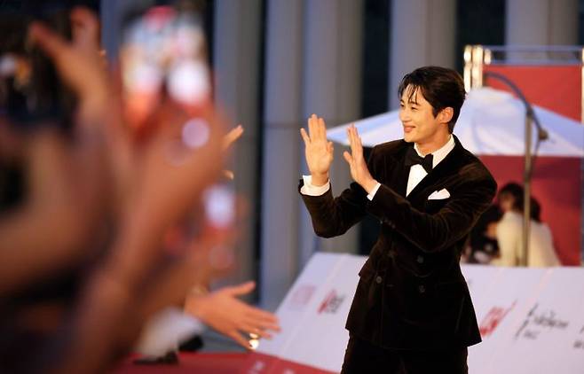 전주영화제에 참석한 변우석[사진출처=연합뉴스]