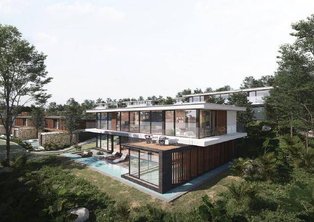 2025년 오픈 예정인 '그랜드켄싱턴 애월' 국제문화복합단지 조감도. 이랜드테마파크 제공