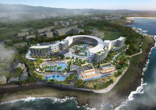 최근 오픈한 '신라스테이 플러스 이호테우' 조감도. 신라스테이 제공