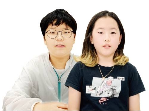 과천 청계초등학교 홍승준·황서현 학생