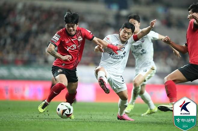 [서울=뉴시스] 생애 첫 A대표팀 명단에 오른 FC서울 수비수 최준. (사진=한국프로축구연맹 제공) 2024.05.29. *재판매 및 DB 금지