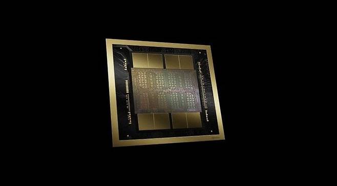 엔비디아의 차세대 AI 반도체 'B100'./엔비디아 제공