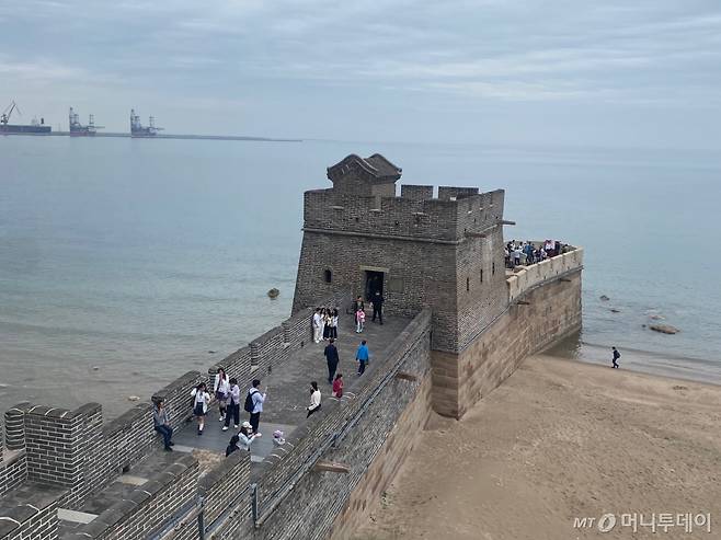 만리장성의 동쪽 끝단인 노룡두. 중국 친황다오 지역에 있다. /사진=우경희