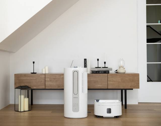 파세코의 ‘하이브리드 제습에어컨’. 사진 제공=파세코