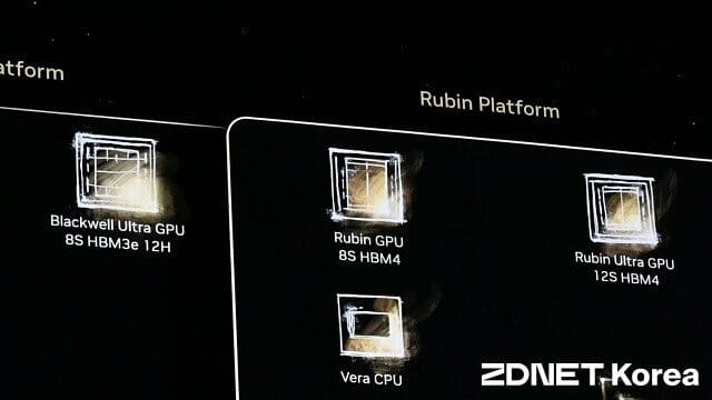 2026년 루빈 GPU 이외에 Arm IP 기반 새 서버용 CPU '베라'(Vera)도 함께 출시 예정이다. (사진=지디넷코리아)