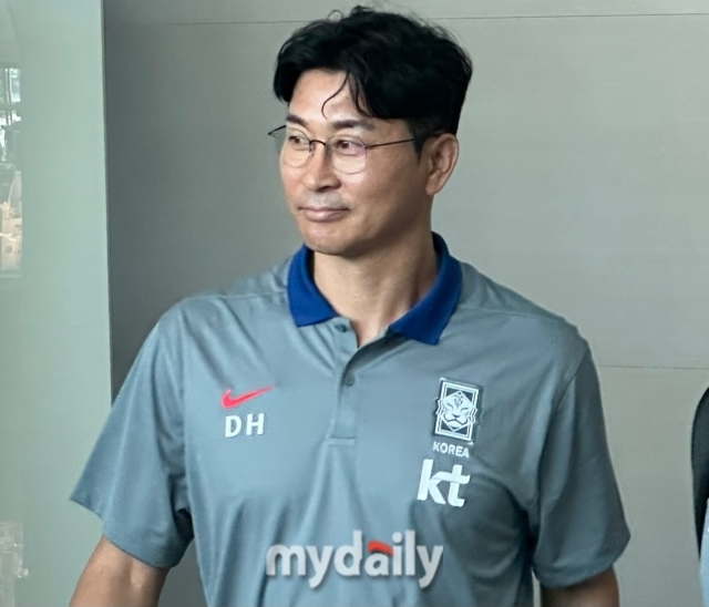 김도훈 대한민국 국가대표팀 임시감독/인천국제공항=노찬혁 기자