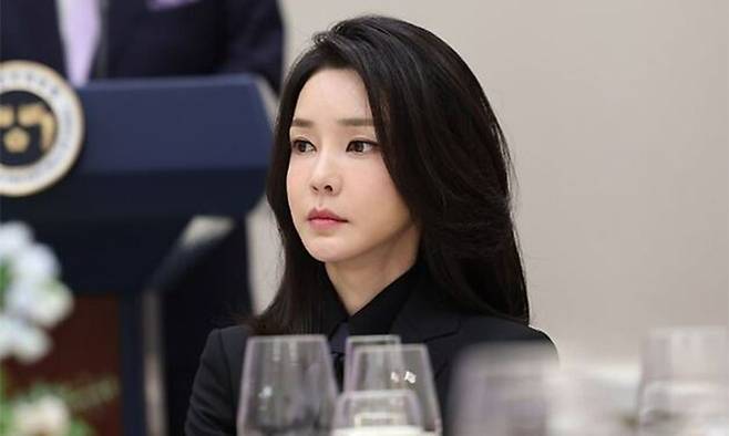 윤석열 대통령 부인 김건희 여사. 연합뉴스