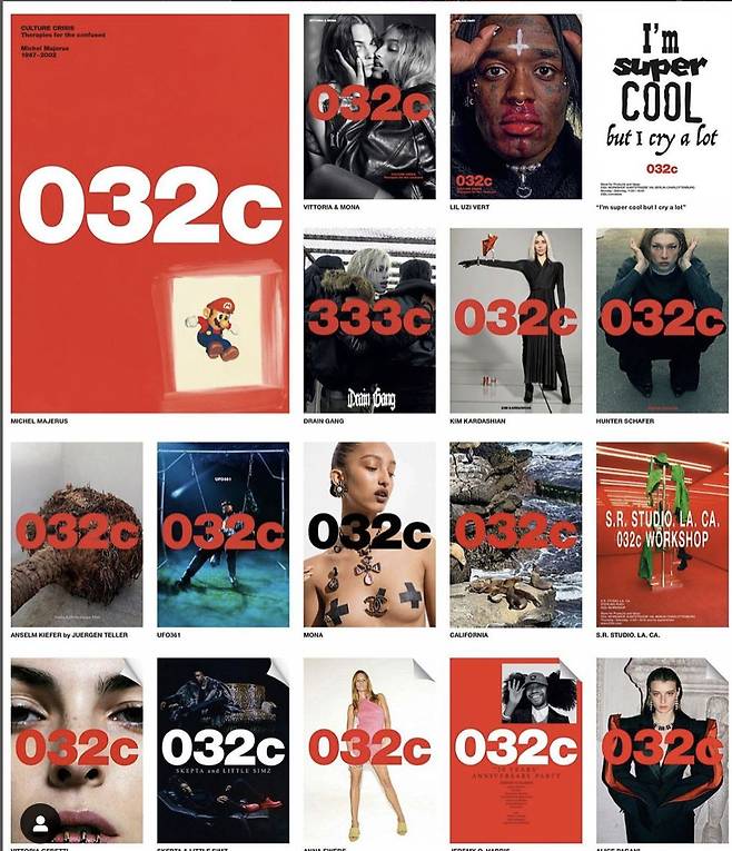 인스타그램 @032c