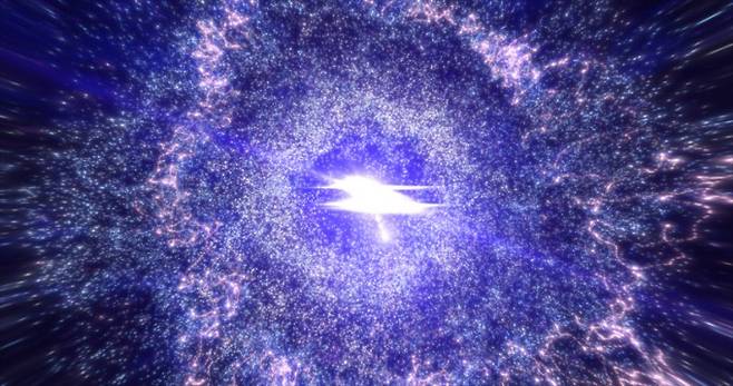 초신성 폭발을 나타낸 이미지. 게티이미지뱅크