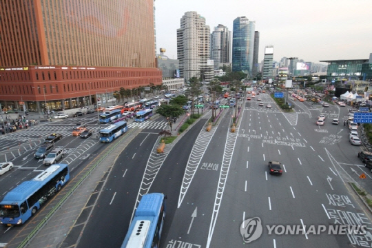 서울역 버스환승센터. <연합뉴스 제공>