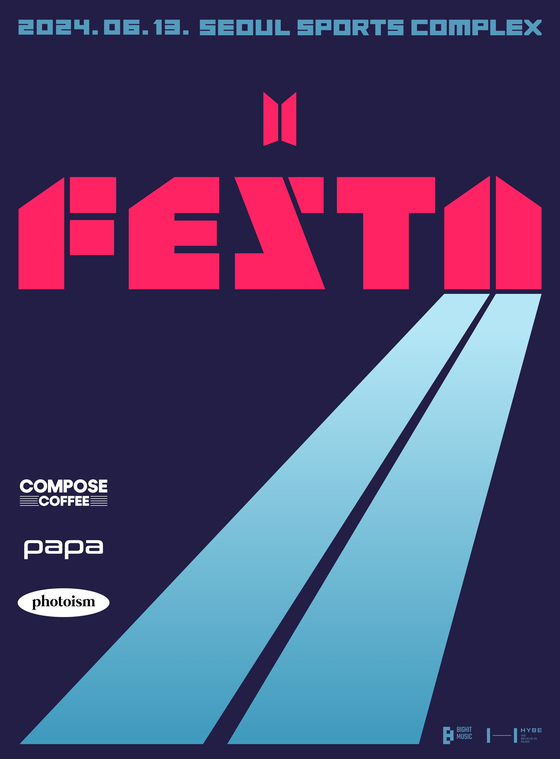 Poster for the ″2024 Festa″ [BIGHIT MUSIC]