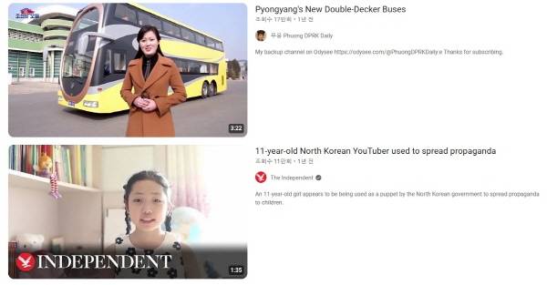 ▲ 한국에선 '접속차단'됐지만 해외 영상을 통해 관련 내용을 여전히 볼 수 있다. 유튜브 갈무리.