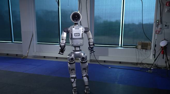 보스턴다이내믹스가 공개한 올 뉴 아트라스의 모습 /사진=보스턴다이내믹스 영상 캡쳐