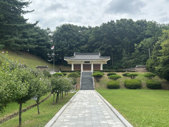 대술면 시산리에 위치한 충령사 전경.사진=예산군 제공