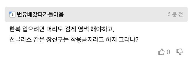 Screenshot_20240604_093318_Samsung Internet.jpg 국가유산청장, "경복궁 퓨전 한복 바로잡겠다"