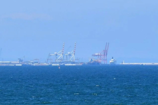 This photo shows the sea off Yeongil Bay in Pohang. [Photo by Yonhap]