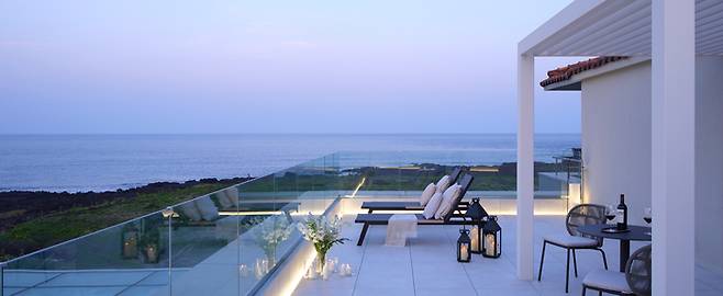 주니어 스위트 테라스 객실 /사진=해비치호텔앤드리조트