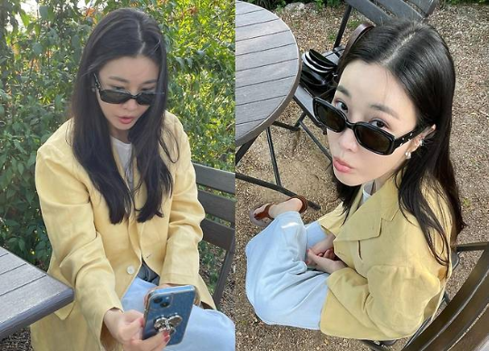 이해리가 스타일링과 매력을 발산했다.사진=이해리 SNS