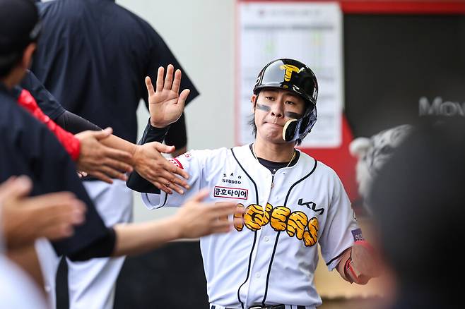 ▲ 이범호 감독은 박찬호가 지난 3~4년간의 시행착오를 겪으며 이제는 신뢰할 수 있는 타자가 됐다고 확신한다 ⓒKIA타이거즈