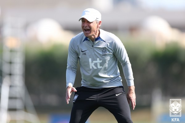 위르겐 클린스만 당시 한국 남자 축구대표팀 감독. 대한축구협회 제공