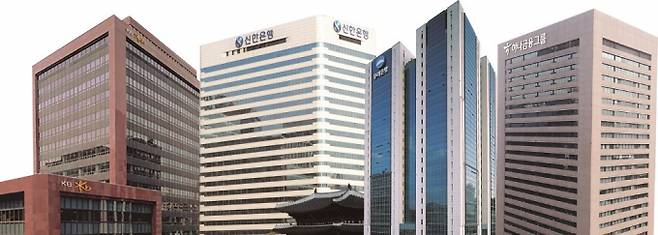 (왼쪽부터) KB금융, 신한금융, 우리금융, 하나금융/사진=각 은행