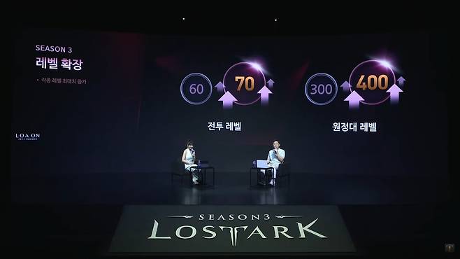 '2024 로아온 서머' 시즌3 소개(출처='로스트아크' 공식 유튜브 영상 캡쳐).