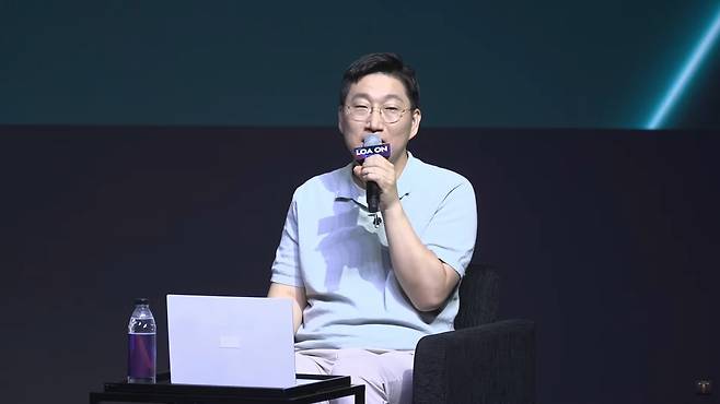 '로스트아크' 전재학 디렉터(출처='로스트아크' 공식 유튜브 영상 캡쳐).