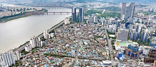 서울 성동구 성수동 일대.  /한경DB