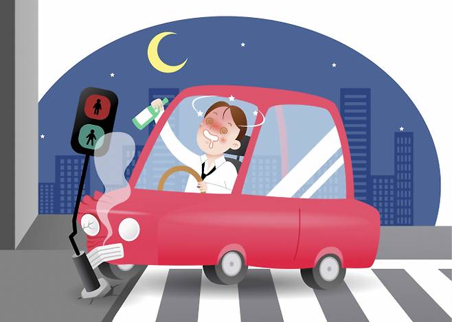 법원이 무면허 음주운전 전과자에게 징역 2년을 선고했다. /사진=이미지투데이