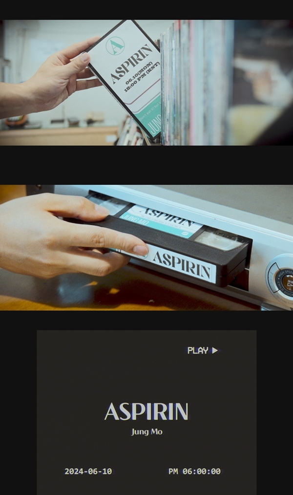 가수 정모가 발표하는 ‘아스피린’. 사진 | PA엔터테인먼트