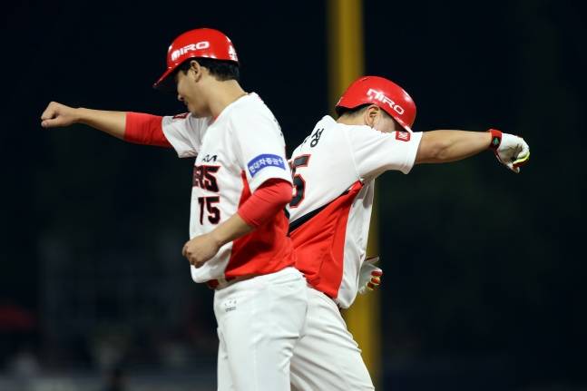 이우성(오른쪽). /사진=KIA 타이거즈 제공