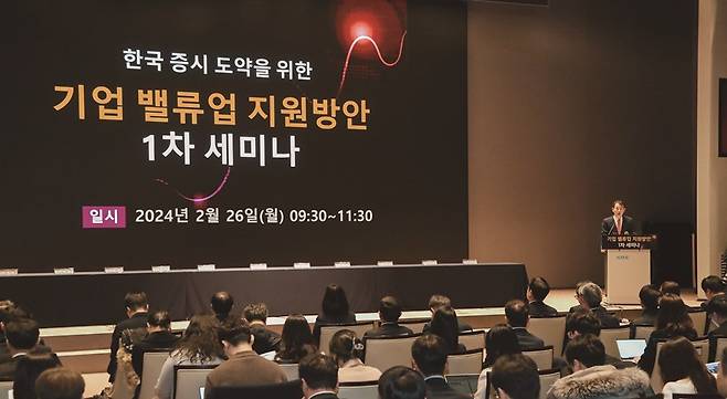 금융당국은 지난 2월 밸류업 프로그램의 골자를 공개했다.[사진=뉴시스]