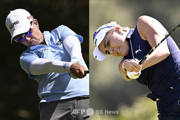 미국여자프로골프(LPGA) 투어에서 크게 활약한 캐리 웹, 렉시 톰슨. 사진제공=ⓒAFPBBNews = News1