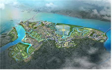BS산업이 전남 해남군에 조성중인 '솔라시도' 개발계획 조감도./사진제공=BS산업