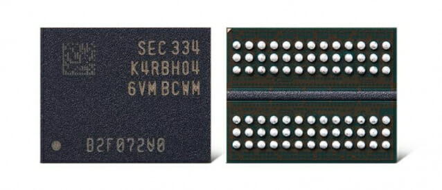 삼성전자가 지난해 9월 개발한 12나노급 32Gb DDR5 D램(사진=삼성전자)